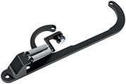 THROTTLE RETURN BRACKET BLACK 4150/EDELBROCK