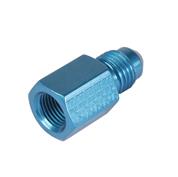 Pressure Fitting 1/8 Inch Female to AN4 Male - Blue