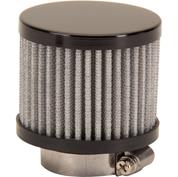 Black Valve Cover Breather Filter, 1-3/8 Inch Black