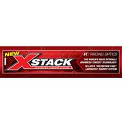 Racing Optics XStack Tearoffs, Clear 12.3 Post Ctr