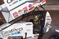 Unique Big Al Kids & Motorsports Foundation Helmet Worn by Shane Stewart During World of Outlaws Win Up for Raffle