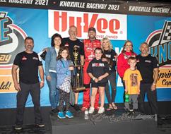 Brian Brown Sets New Track Record Before Posting Pair of Wins at Knoxville Raceway