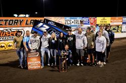 Goos Jr. Captures Huset’s Speedway Championship With Late-Race Pass; Henderson and Howe Also Triumphant During Royal River Casino Night