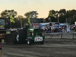 SawBlade.com Sponsored Tractor Places Seventh at Lucas Oil Pro Pulling Event
