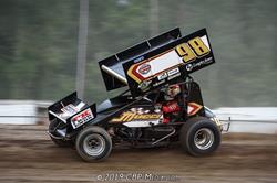 Trenca Advances Throughout Canadian Sprint Car Nationals
