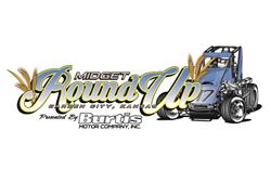 Micro Sprint Ace Newell Invading 2nd annual Midget Round Up at Airport Raceway