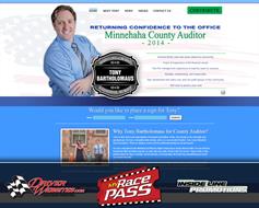 Driver Websites Builds New Website for Tony Bartholomaus