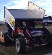 Scelzi Scores Podium Finish During Sprint Car Season Debut at Marysville