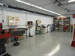 Shop renovations are complete