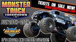BMP Speedway Hosting Monster Truck Throwdown’s Only Event in Montana This Weekend