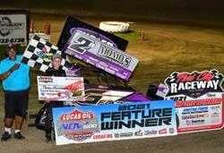 Carroll and Benson Triumphant During Lucas Oil NOW600 Series Sooner 600 Week Visit to Port City Raceway