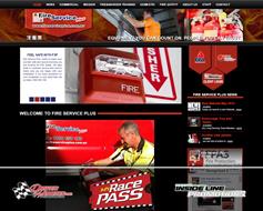 Driver Websites Creates New Business Website for Fire Service Plus