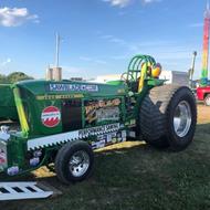 SawBlade.com Sponsored Tractor Moves Up in Lucas Oil Pro Pulling League Standings