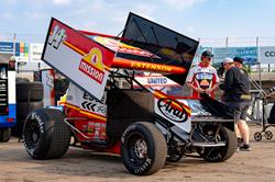 Dover Guides Tim Estenson Motorsports Sprint Car to Podium at Huset’s Speedway