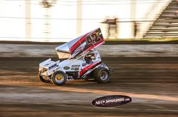 Lawrence’s Luck Runs Out During Attempt at Last-Lap Pass for Win