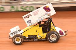 Hagar Soaks Up Experience During World of Outlaws Bristol Throwdown