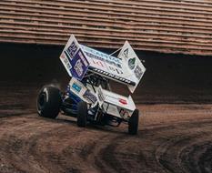 Kaleb Johnson Rallies in Features at Knoxville Raceway and Huset’s Speedway