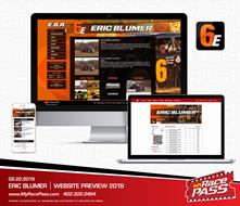 MyRacePass Generates New Driver Website for Eric Blumer