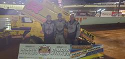 Blake Hahn Dominates Lucas Oil American Sprint Car Series At Volunteer Speedway