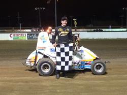 Bright Powers to Micro Sprint Triumph in New Ride at Bridgeport Speedway