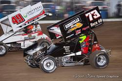 Bowers Shows Speed During IRA Sprint Car Series Season Opener