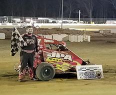 Amantea Picks Up First Career Win at Linda’s Speedway
