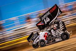 Baxter Enjoys Top-10 Outing at Dixon Speedway