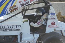 Haudenschild 2nd at Hilltop Speedway