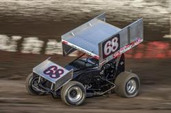 Johnson Earns Best Career 410ci Feature Result of Sixth at Placerville