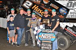 Big Game Motorsports and Gravel Score World of Outlaws Win at Huset’s Speedway