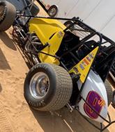 Hagar Earns Pair of Podium Finishes in Rare Non-Wing Sprint Car Starts