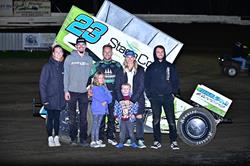 Seth Bergman Destroys ASCS Sooner Competition At Creek County Speedway