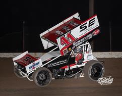 Dominic Scelzi Tackling World of Outlaws Weekend at Cotton Bowl Speedway