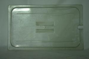 Clear Plastic Regular Temp lid (Full) handle & Notch