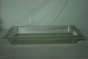 Clear Plastic Regular Temp Full Pan 2.5" deep