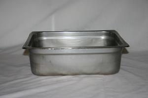 stainless Steel 1/2 pan 4" Deep