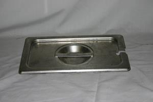 Stainless Steel 1/4 Lid w/ Handle