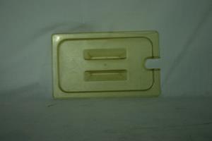 Clear Plastic Reg. Temp Lid (1/4) Handle & Notch