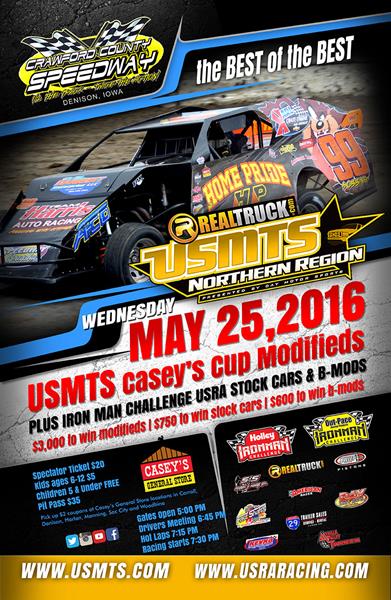 USMTS & Iron Man Challenge USRA Stock Cars and B Mods