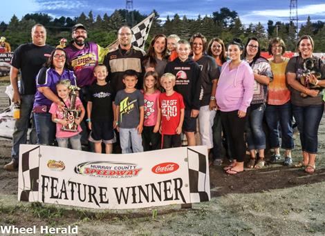 Racing Action for June 16th from the Murray County Speedway