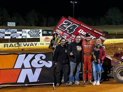 McCARL MASTERS NIGHT ONE FOR USCS OUTLAW THUNDER SPRINTS AT SOUTHERN RACEWAY