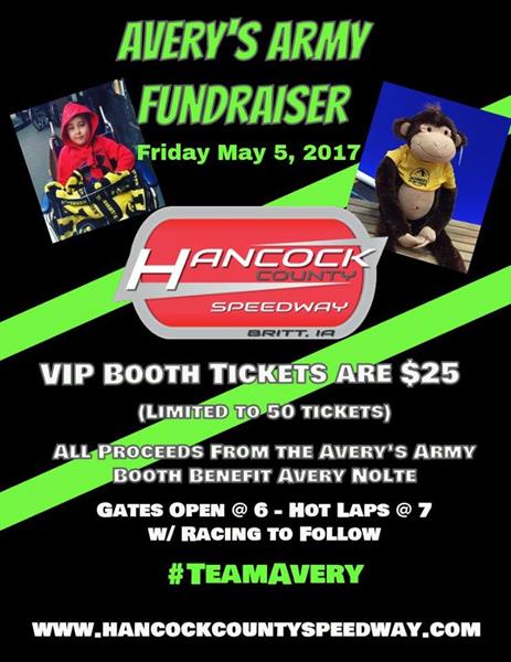 Avery's Army Fundraiser May 5