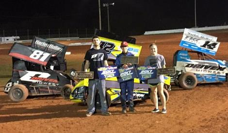 Flud, Hollan, Mercer victorious at Red Dirt Raceway