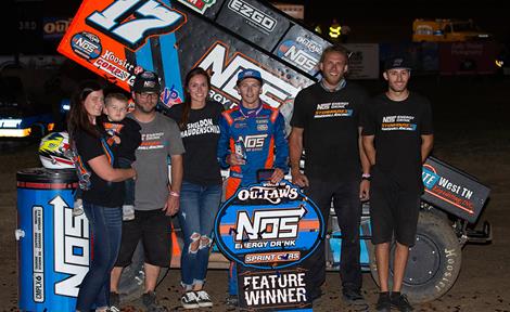 LET IT EAT: Sheldon Haudenschild Steals U.S. 36 Raceway Win On Last Corner