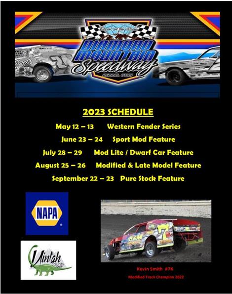 2023 Season Announced