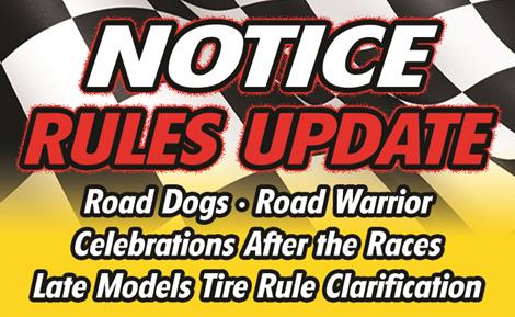 RULES UPDATE: