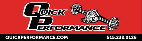Quick Performance Inc. Returns as IMCA Stock Car Sponsor