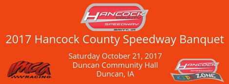 Race Banquet Saturday Oct. 21.