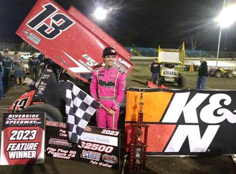 ZANE DeVAULT AND CHASE HOWARD TAKE USCS FLIP FLOP 50 WINS AT THE DITCH on SATURDAY