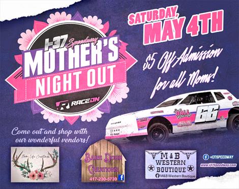 May the 4th be with you and your Mom!  Mother's Night Out!